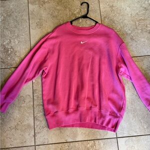 Nike Phoenix Fleece Vibrant Pink Sweatshirt
